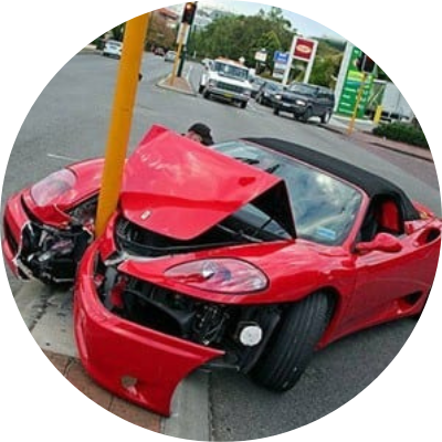 Ferrari batida - curso de metodologias ágeis do Método Tartaruga